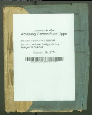 Erblasser: Finke, Elisabeth: