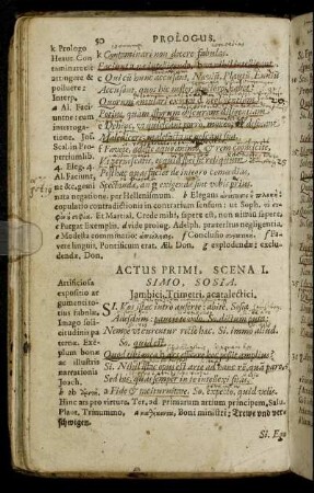 Actus Primi, Scena I. - V.