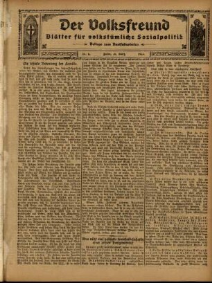 Ausgabe vom Sonntag, den 16. März 1913.