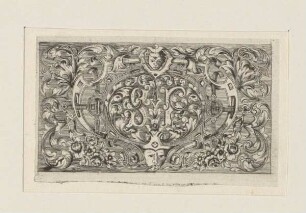 Ornament mit Blatt- und Beschlagwerk