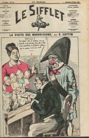 La visite des nourrissons, par E. Cottin