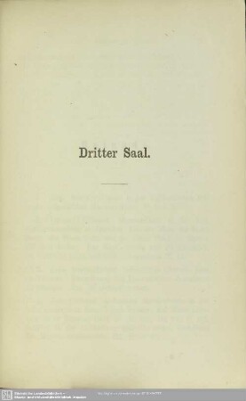 Dritter Saal