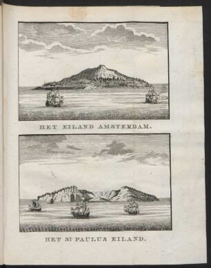 Het eiland Amsterdam. Het St. Paulus Eiland
