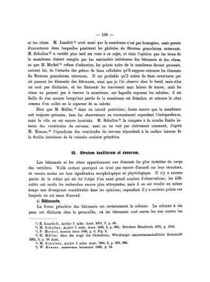 10. Stratum bacillorum et conorum.