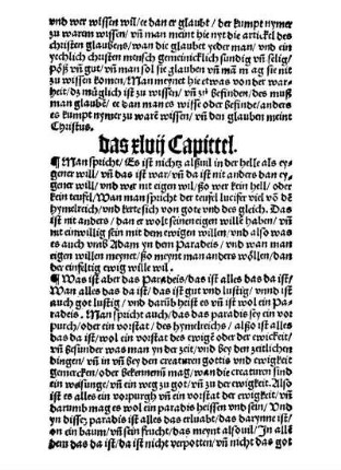 das xlvii Capittel