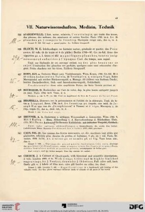 Naturwissenschaften, Medizin, Technik (Nr. 235-271)