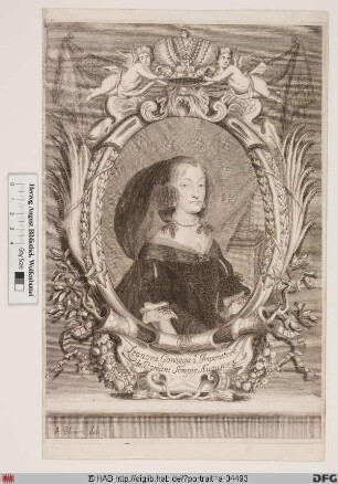Bildnis Eleonora (Gonzaga) d. J., römisch-deutsche Kaiserin, geb. Prinzessin von Mantua zu Nevers u. Rethel