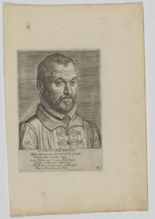 Bildnis des Benedictvs Arias Montanvs