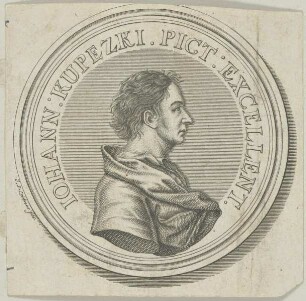 Bildnis des Iohann Kupezki
