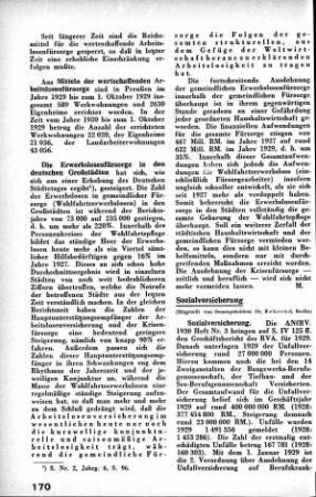 Mittel der wirtschaftenden Arbeitslosenfürsorge [Arbeitsfürsorge]