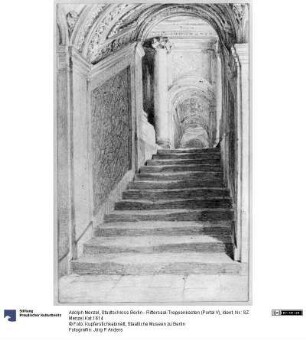 Stadtschloss Berlin - Rittersaal-Treppenkasten (Portal V)