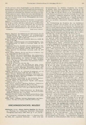 523-526 [Rezension] Schollmeier, Joseph, Johann Joachim Spalding