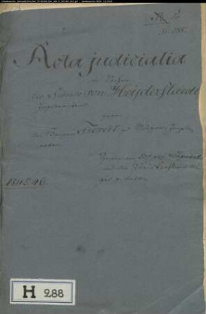 von Heiderstädt (Heyderstädt), Fiskal gegen Krüger Frevert zu Silixen