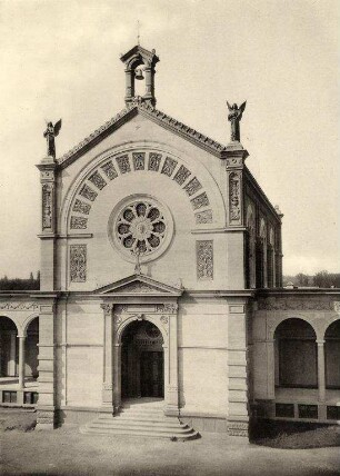 Josef Durm - Sammlung ausgeführter Bauten. Hauptfriedhof