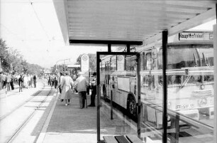 Freiburg: Neue Haltestelle, Linie 3, Friedrich-Ebert-Platz
