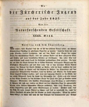 An die Zürcherische Jugend, 37/59. 1835/57