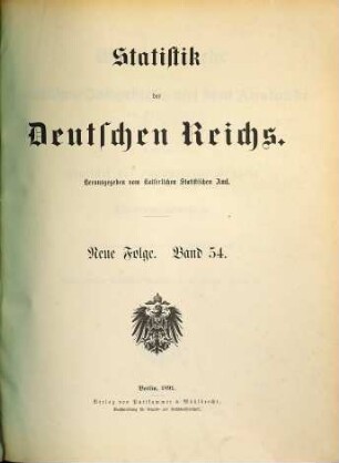 Waarenverkehr des deutschen Zollgebiets mit dem Auslande. 54 = 1890