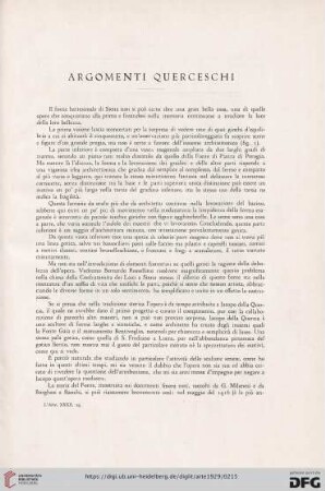 32: Argomenti querceschi
