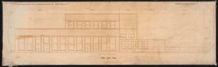 I.G.-Farben, Frankfurt/Main Verwaltungsgebäude: Wirtschaftsgebäude: Aufriss Ostansicht 1:200