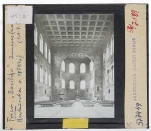 Trier, Basilika / Aula Palatina : Innenansicht z. Apsis