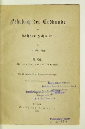 Teil 2: Für die mittleren und oberen Klassen