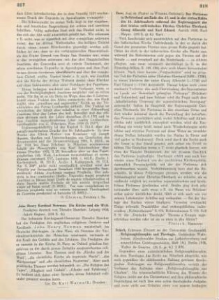 318-319 [Rezension] Schott, Erdmann, Religionsphilosophie und Theologie