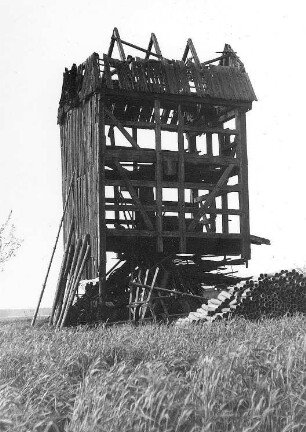 Großräschen-Wormlage. Bockmühle, Mühlenweg 9, ruinös