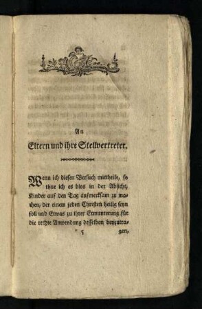 An Eltern und ihre Stellvertreter