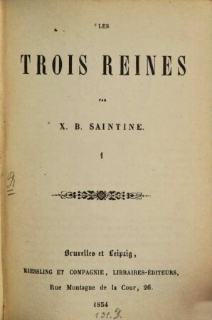Les trois reines, 1