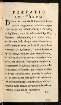 A2r-A2v, Praefatio