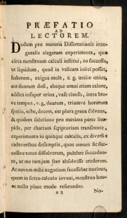 A2r-A2v, Praefatio
