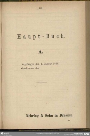 Haupt-Buch