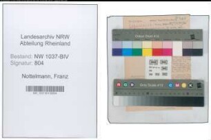 Entnazifizierung Franz Nottelmann , geb. 29.07.1892 (Brandmeister)