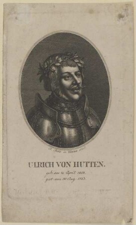 Bildnis des Ulrich von Hutten