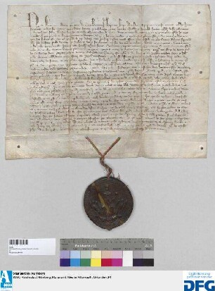 Kaiser Ludwig IV. stiftet das Kloster Pillenreut (im Wald bei seinen Fischteichen und dem Hof Pillenreut "ze unser Frawen Schidung" unter dem Altdorfer Sprengel gelegen und für 2 Priester, 1 Vorsteherin und 12 Nonnen berechnet). Er schenkt dazu den Wald, die Wiese "Erlnhofen" und die Güter Herbrechtsdorf und Wetzelndorf, dazu den vom Schultheiß Chunrad Gross in Nürnberg gestifteten Hof Pillenreut, Zehnte, Rechte etc.