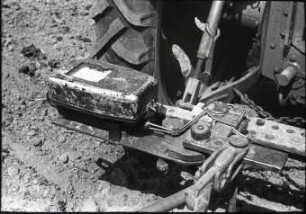 Angebauter Zugkraftmesser