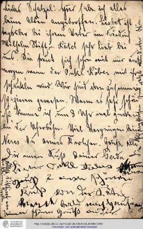 Postkarte vom 10.06.1908