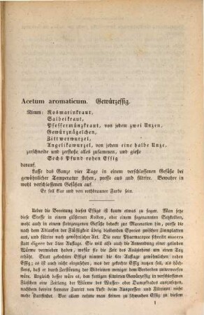 Commentar zur Preussischen Pharmacopoe : nebst Übersetzung des Textes ; für Apotheker, Ärzte und Medicinal-Beamte ; in zwei Bänden. 1