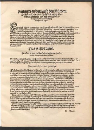 Ein kurtzer ausszug auss den Büchern D. Andree Vesalii ... von dem wunderbarlichen gepew/ und zusamen setzung Menschlichs leybs.