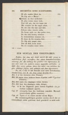 Zur Syntax Der Eigennamen.