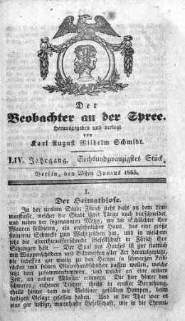 26. Stück, 25. Junius 1855