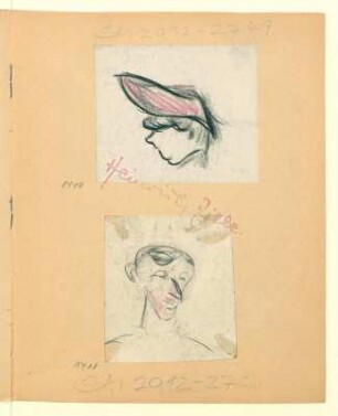 Studie Frauenkopf