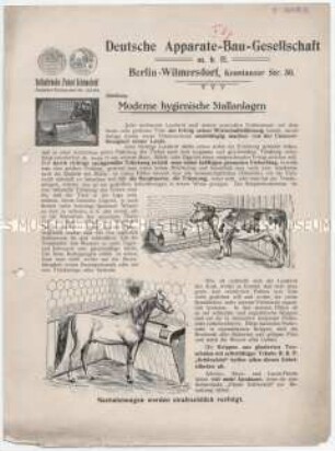 Moderne hygienische Stallanlagen