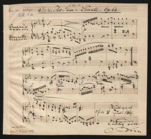 Albumblätter; pf; Es-Dur; op.68