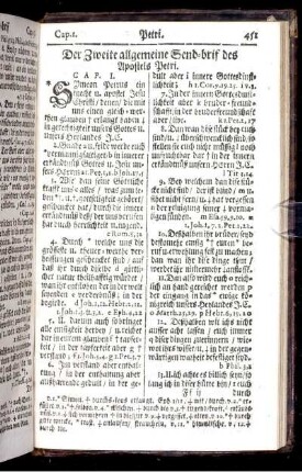 Der Zweite allgemeine Send-Brif des Apostels Petri