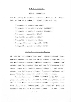 6.3.2.1. Artenliste.