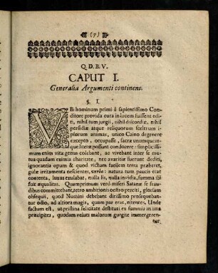 7-20, Caput I.