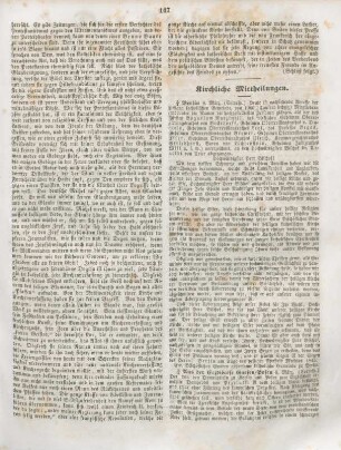 147-148 Kirchliche Mittheilungen