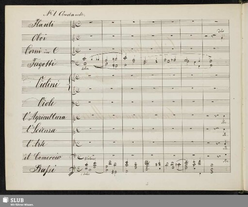 No. 1 [Quartetto]: Benigno eccelso fatto