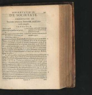 De Societate. Observatio LIV. - LVII.